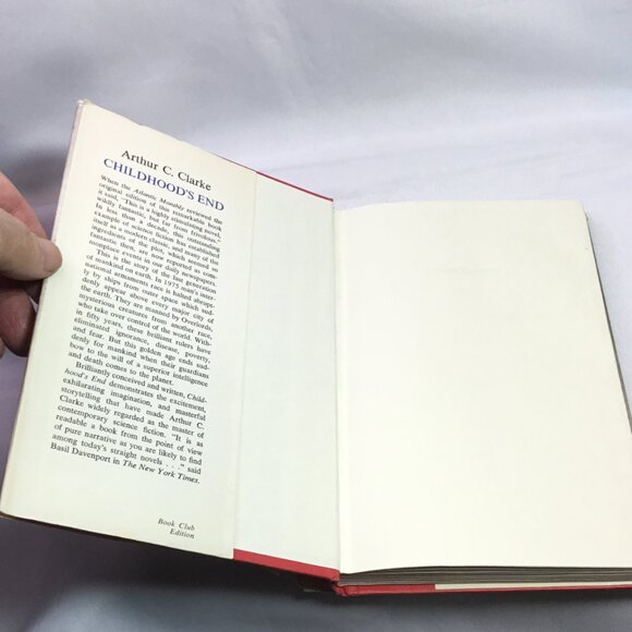 Childhood's End by Arthur C. Clarke Book Club Edition Hardcover BCE 1953 - Picture 6 of 9